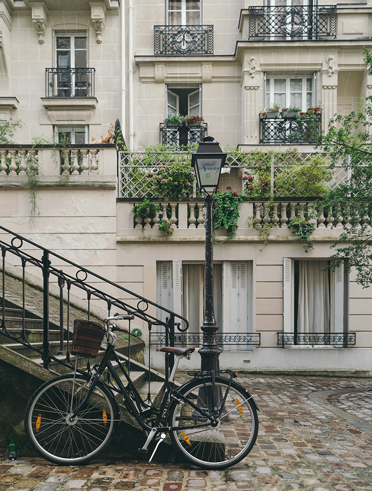 パリのアパート
