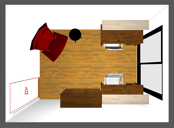 2台をどう置く 2人用デスクレイアウト5つ メリット デメリット インテリアforce